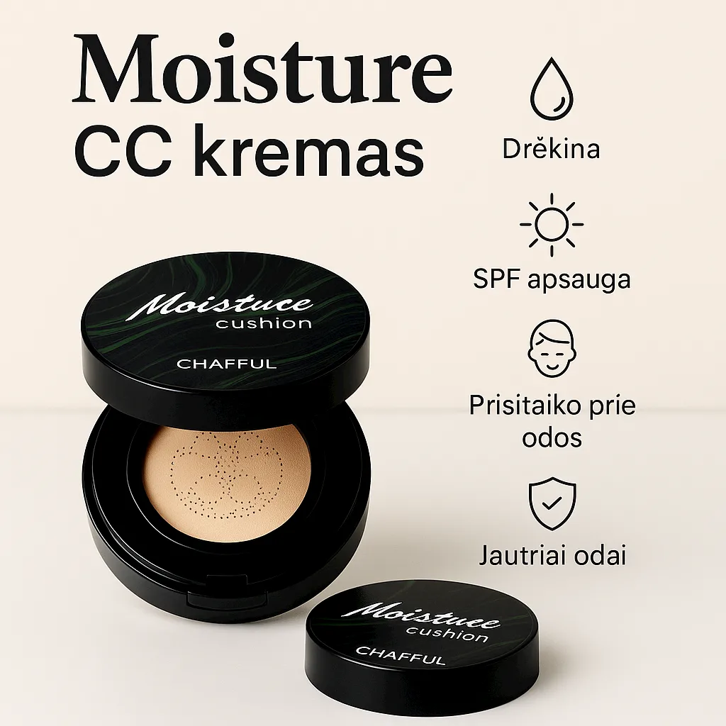 Moisture Maskuojantis Daugiafunkcinis CC Kremas Moisture.lt 6